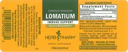 Label for Lomatium