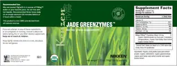 Label for Jade Greenzymes
