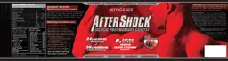 Label for AfterShock Wild Berry Blast