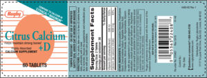 Citrus Calcium +D