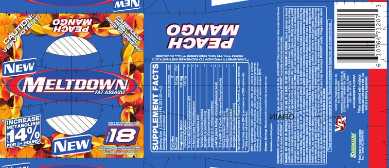 Meltdown Fat Assault Peach Mango