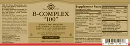 Label for B-Complex "100"