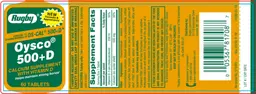 Label for Oysco 500+D