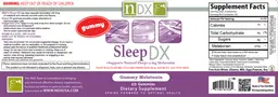 Label for Sleep DX