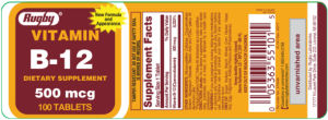 Vitamin B-12 500 mcg