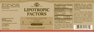 Lipotropic Factors