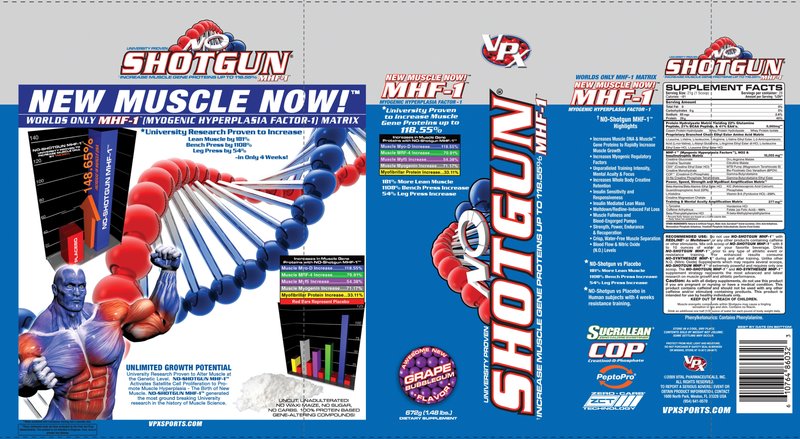 NO Shotgun MHF-1 Grape Bubblegum