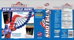 Label for NO Shotgun MHF-1 Grape Bubblegum