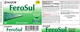 Label for FeroSul Green
