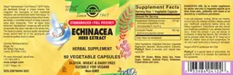 Label for Echinacea Herb Extract