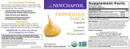 Label for Fermented Maca
