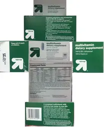 Label for Multivitamin Men's 50+ Advanced
