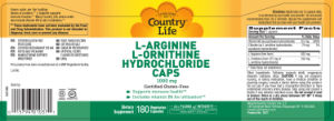 L-Arginine L-Ornithine Hydrochloride Cap
