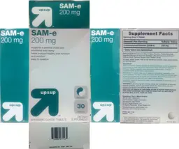 Label for SAM-e 200 mg