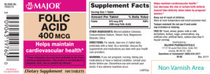 Folic Acid 400 mcg