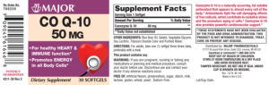 Co Q-10 50 mg