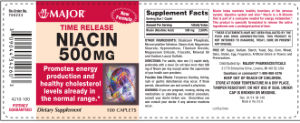 Niacin 500 mg