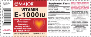 Vitamin E-1000 IU