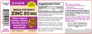 Zinc 50 mg