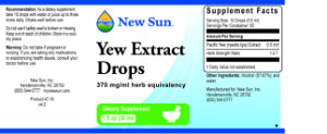 Yew Extract Drops