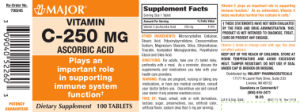 Vitamin C-250 mg