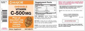 Chewable Vitamin C-500 mg