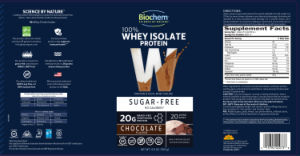 W 100% Sugar-Free Whey Isolate Protein C