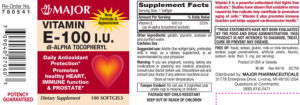 Vitamin E-100 IU