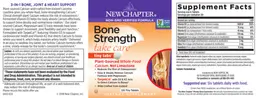 Label for Bone Strength Take Care Tiny Tabs
