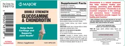 Label for Double Strength Glucosamine & Chondroitin