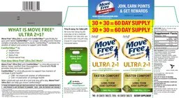 Label for Move Free Ultra 2in1 with ComfortMax