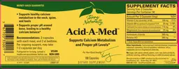 Label for Acid-A-Med