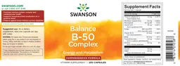 Label for Balance B-50 Complex