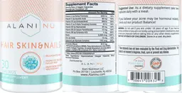 Label for Hair Skin & Nails