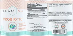 Label for Probiotic