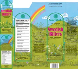 Label for Swedish Bitters