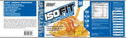 Label for ISOFIT Banana Foster