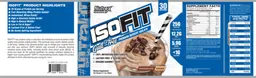 Label for ISOFIT Chocolate Shake