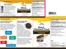Label for Black Mustard Seed