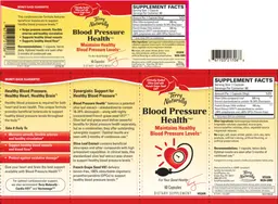 Label for Blood Pressure Health