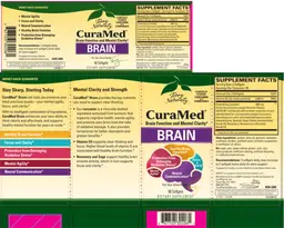 Label for CureMed Brain