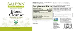 Label for Blood Cleanse