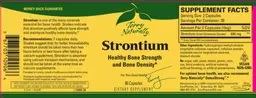 Label for Strontium
