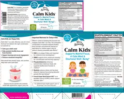 Label for Calm Kids