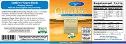 Label for Green Blends Cleansing Caplets