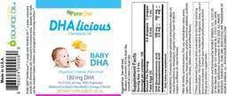 DHAlicious Organic Lemon Flavored