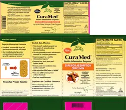 Label for CuraMed 750 mg
