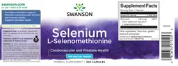 Label for Selenium 100 mcg