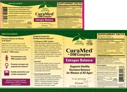 Label for CuraMed + DIM Complex