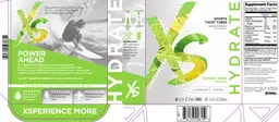 Label for Sports Twist Tubes Lemon Lime Flavored